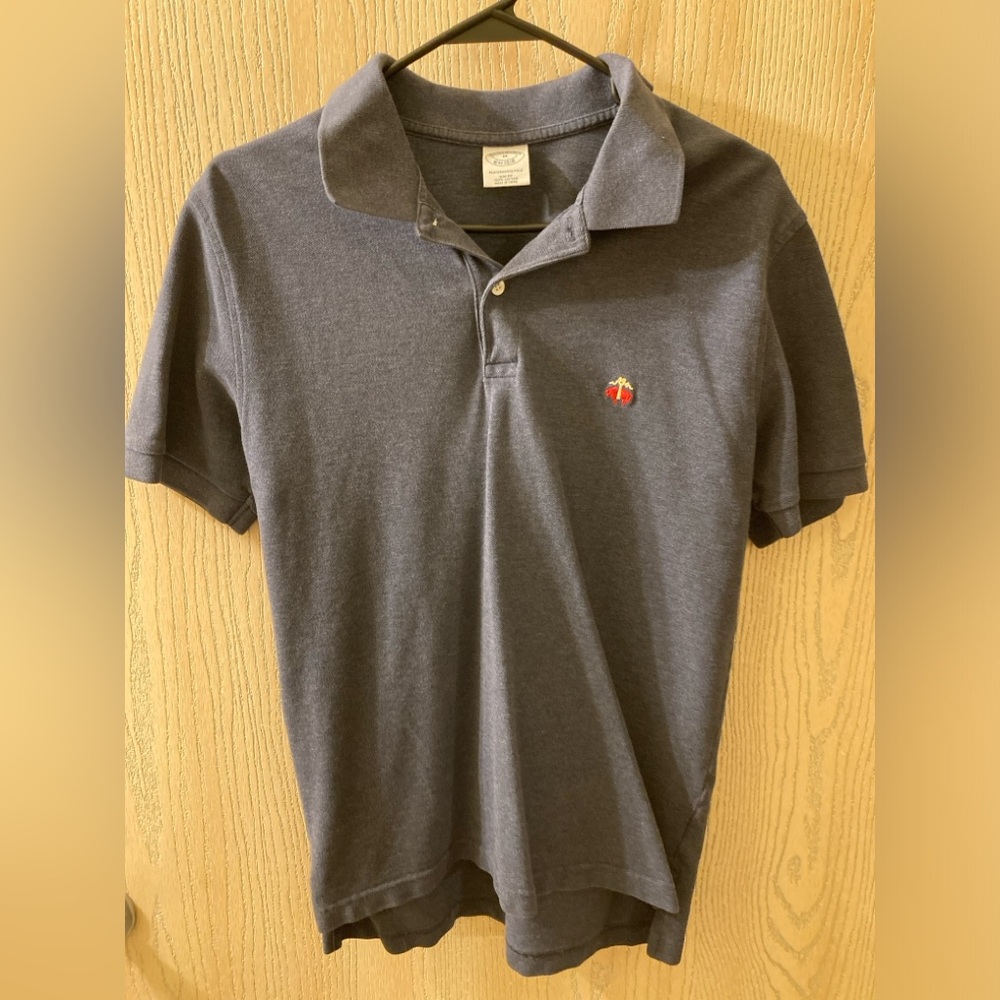 Blue Brooks Brothers size S SS polo